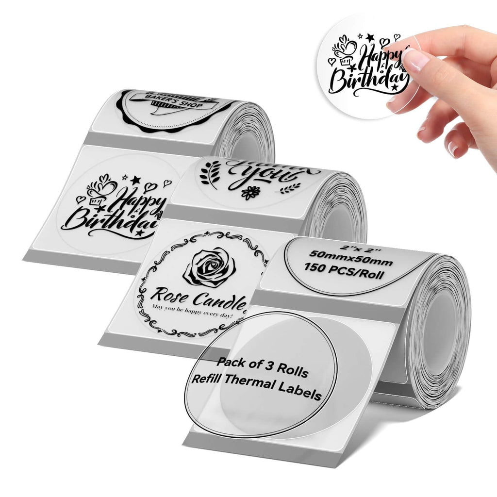 Clear Label Tape for B21, B1, B3S